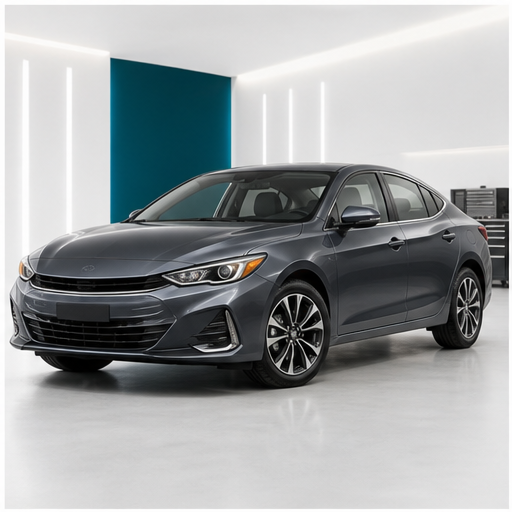 Modern sedan