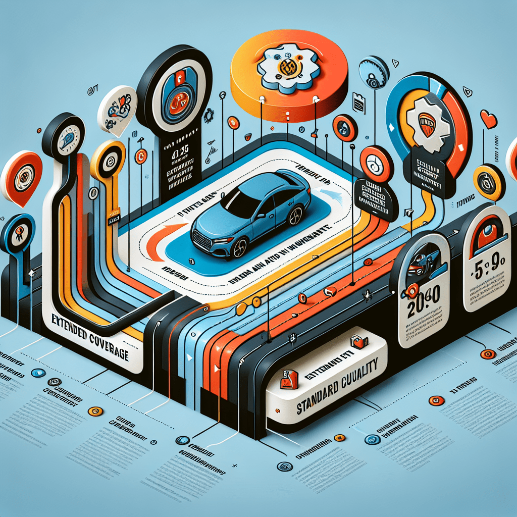 Titan auto warranty extended coverage infographic comparing vehicle protection benefits with competitors.