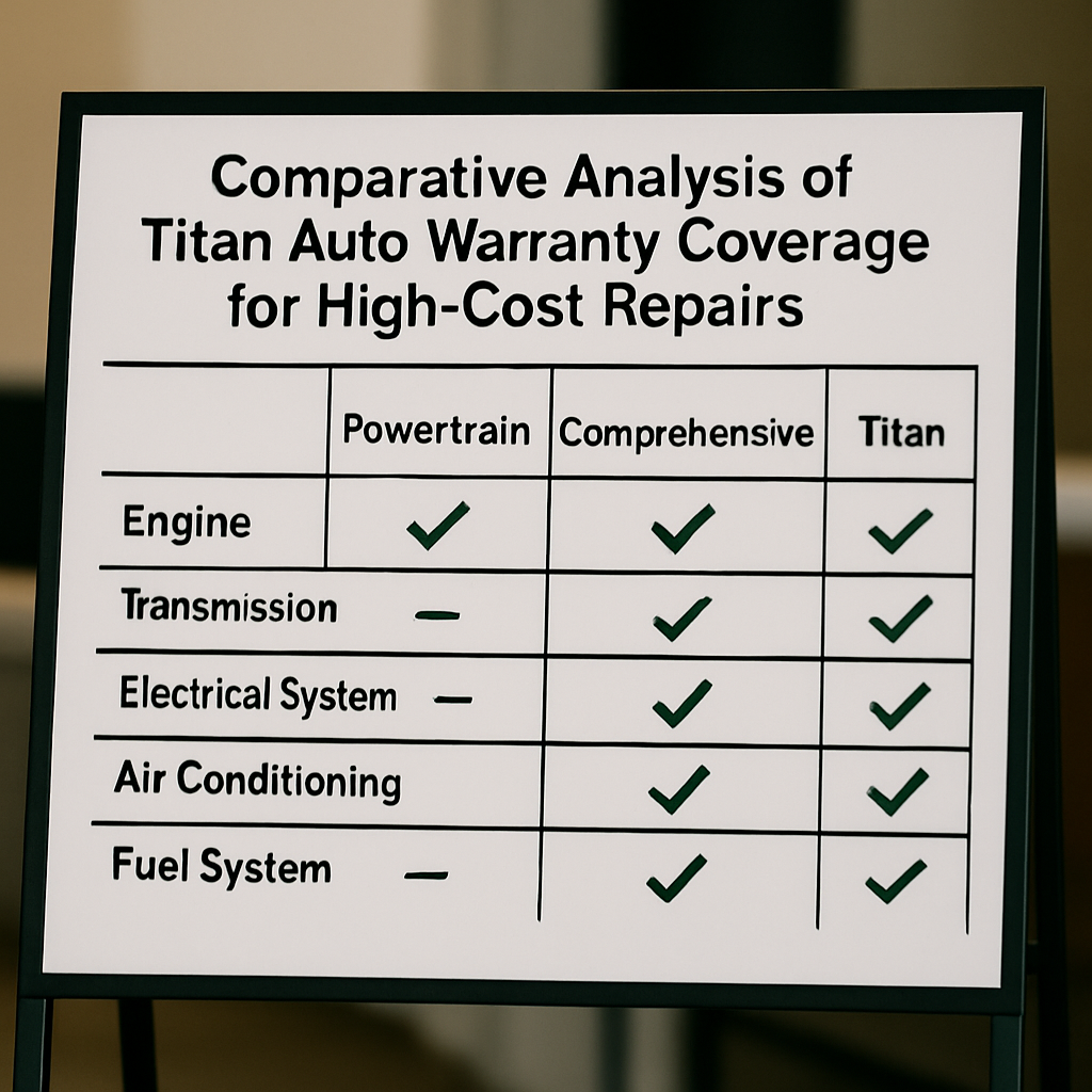 Evaluating Titan Auto Warranty Options: Assessing Repair Risks and Plan Comparisons for Costly Vehicle Repairs