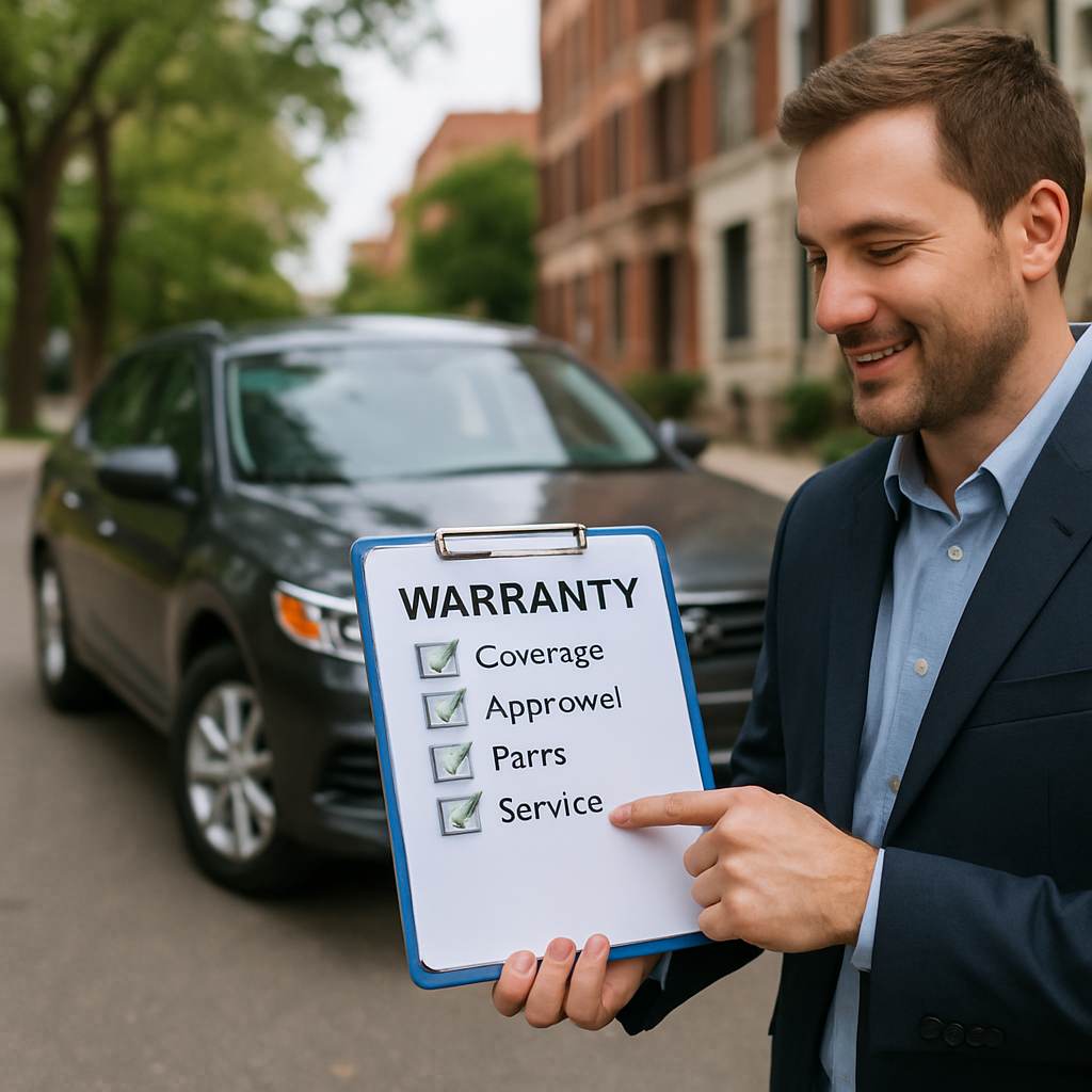 Comprehensive used car warranty options available in New York through Titan Auto, highlighting coverage and benefits.