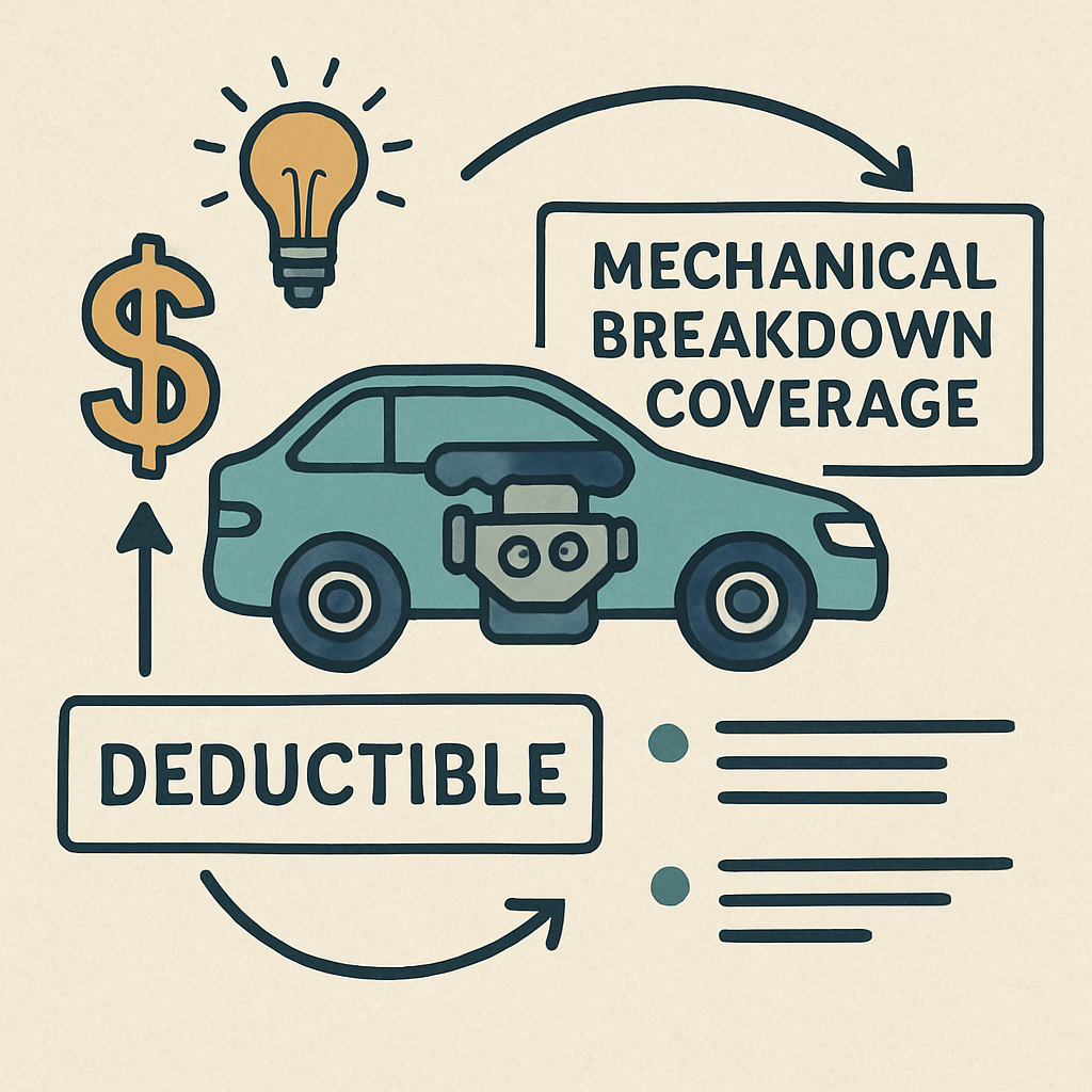 Understanding Mechanical Breakdown Coverage Deductibles: A Comprehensive Guide by Titan Auto Warranty