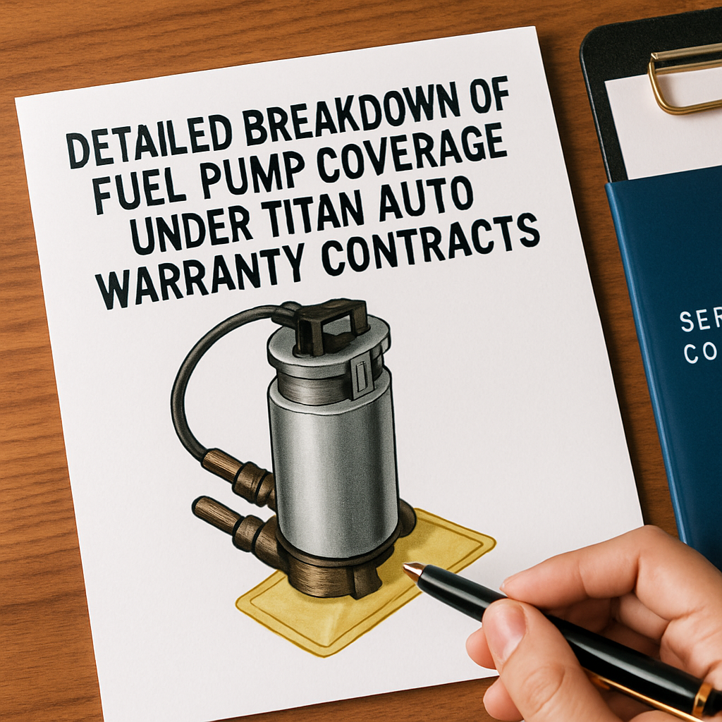 Comprehensive Guide to Fuel Pump Coverage in Vehicle Service Contracts with Titan Auto Warranty