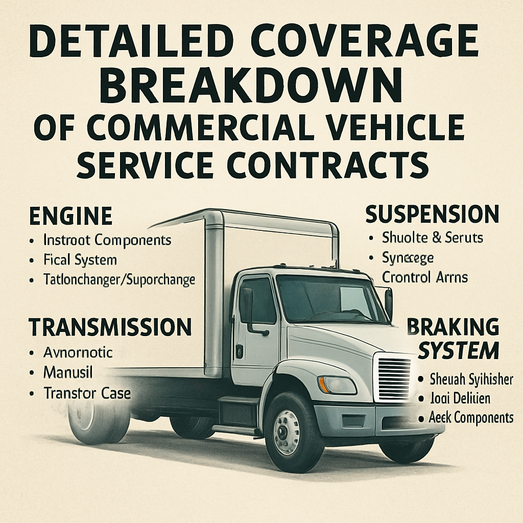 Comprehensive Guide to Vehicle Service Contracts for Commercial Vehicles: Coverage, Eligibility, and Plan Comparisons by Titan Auto Warranty