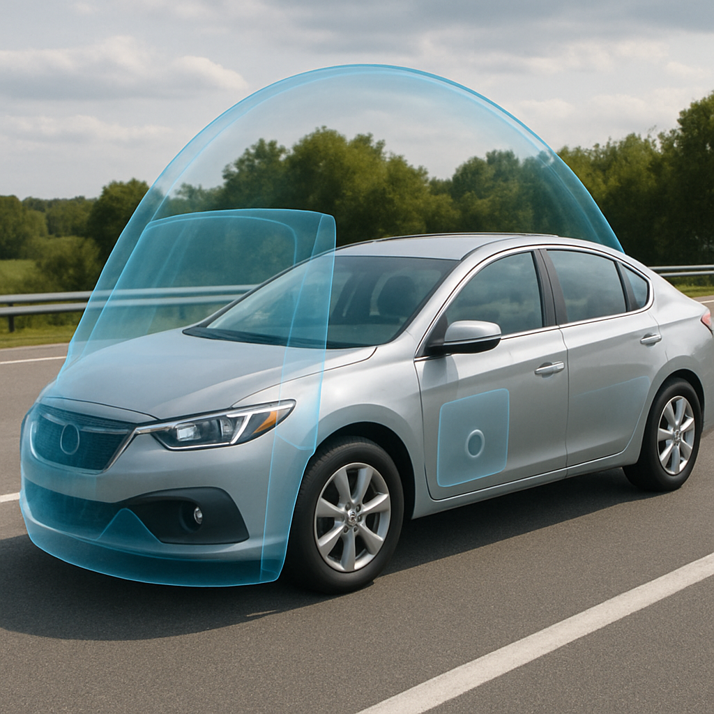 Vehicle equipped with advanced protection features designed for extended commute durations.