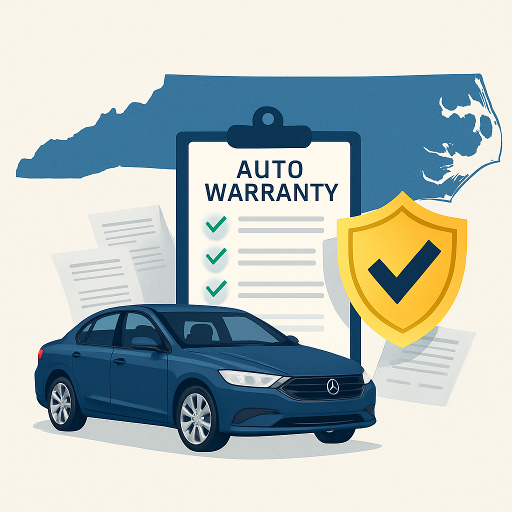 A detailed overview of various auto warranty providers operating in North Carolina, highlighting their services and coverage options.