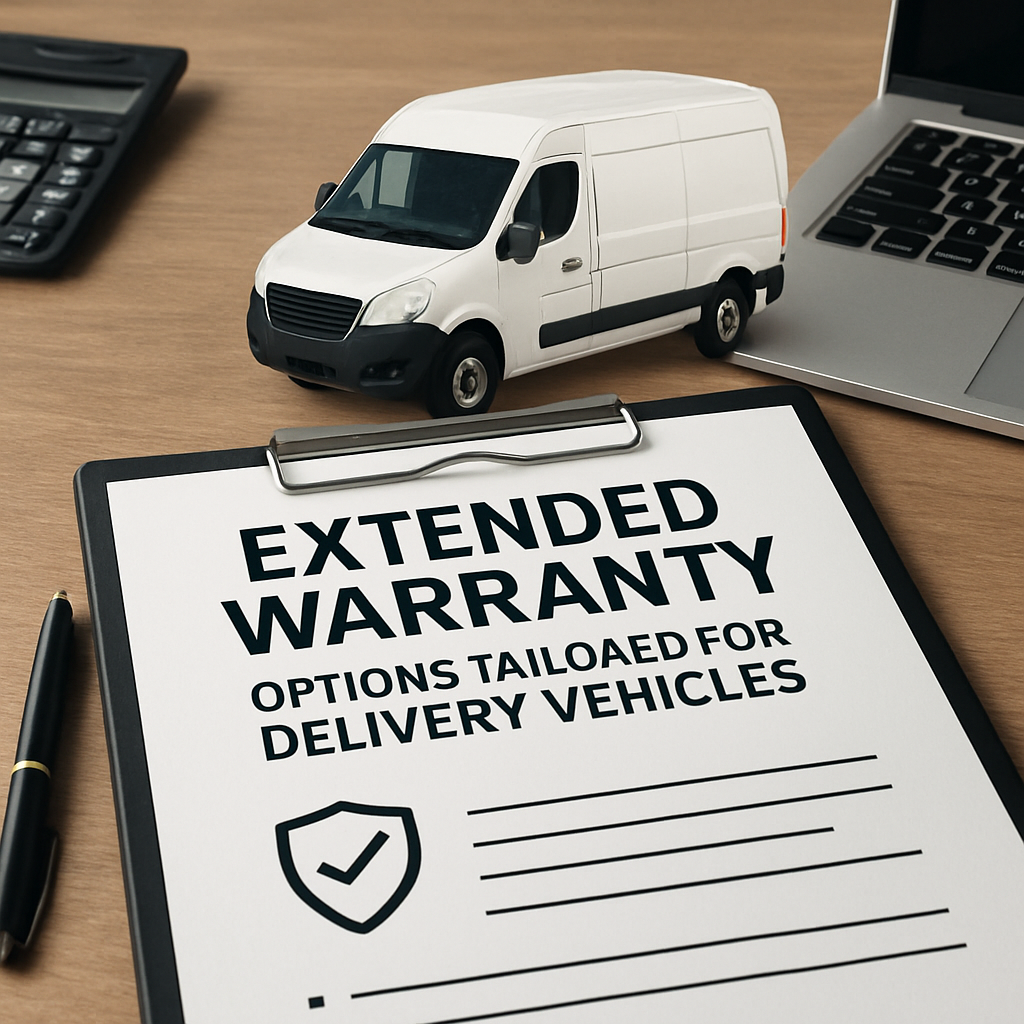 Extended warranty plan details specifically designed for delivery vehicles.