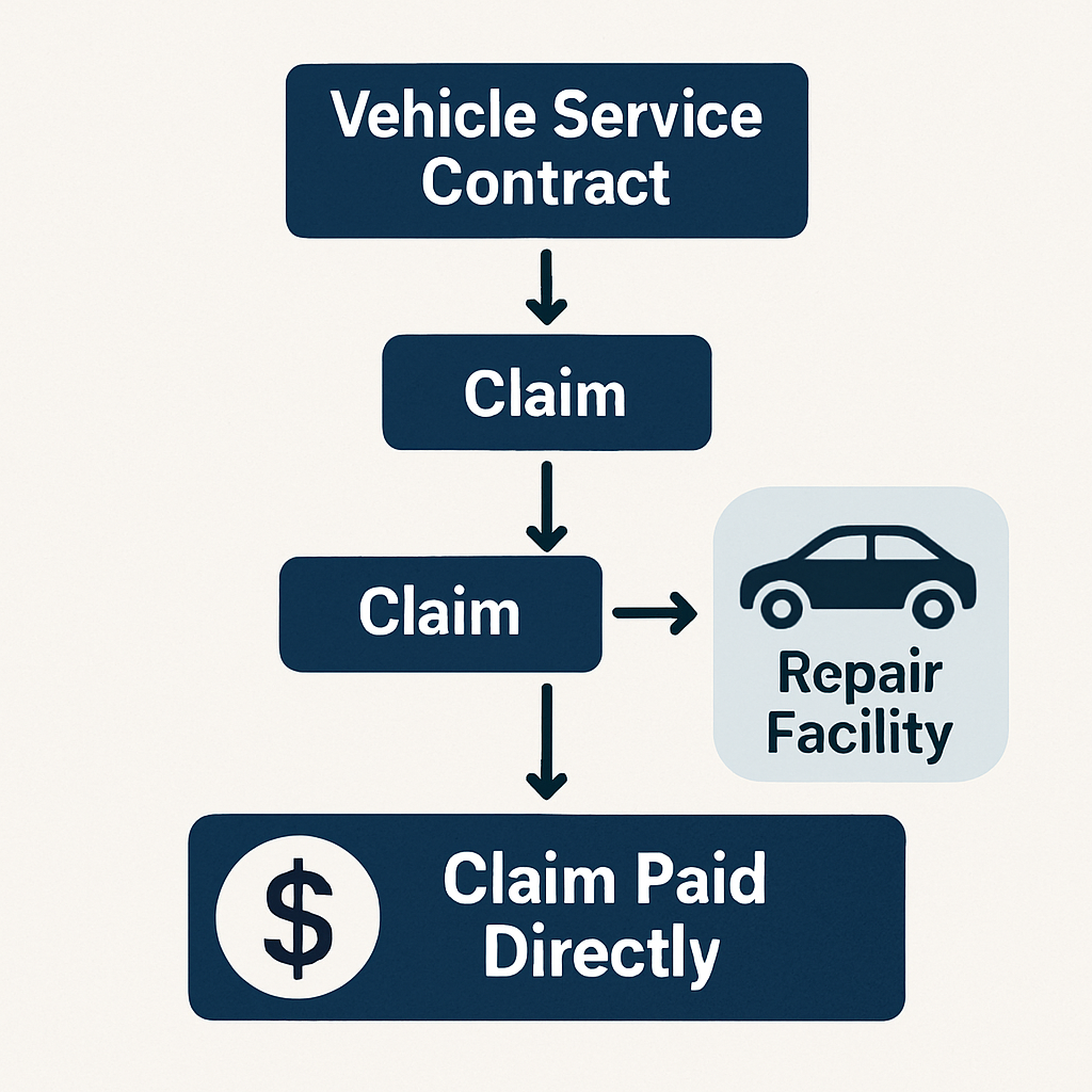Understanding the Claim Paid Directly to Repair Facility Process for Vehicle Service Contracts with Titan Auto Warranty