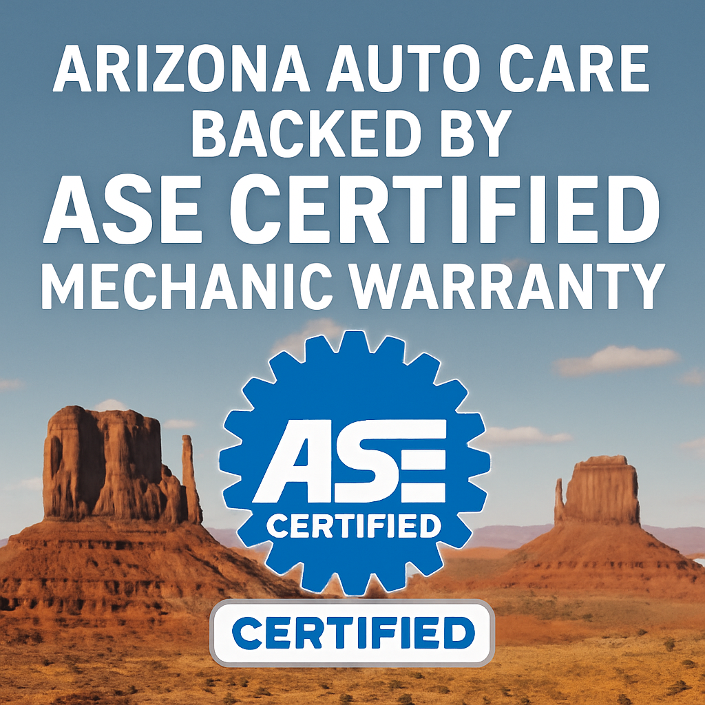 Why an ASE Certified Mechanic Warranty in Arizona Could Be Your Best Auto Protection Choice