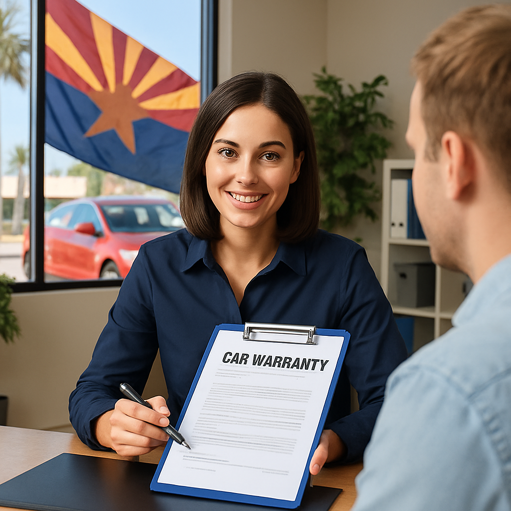 Friendly car warranty company in Arizona offering customized coverage quotes based on your ZIP code.