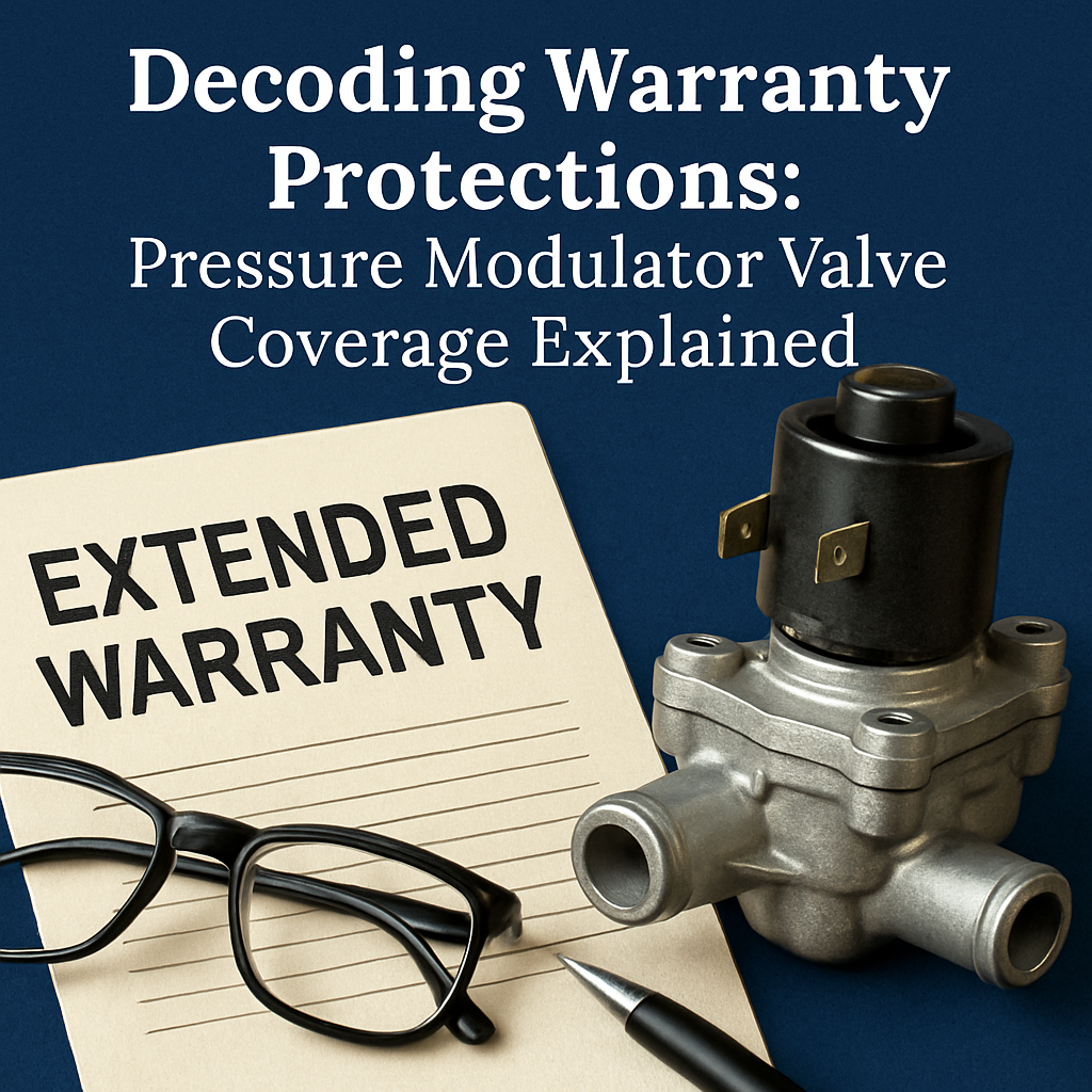 Understanding Extended Warranty Coverage for Pressure Modulator Valves: A Guide for Titan Auto Warranty Shoppers