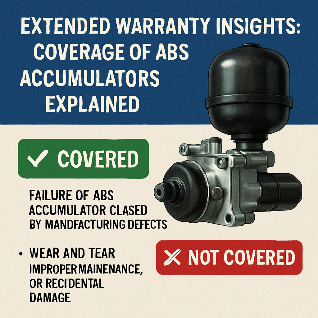 Understanding ABS Accumulator Coverage in Extended Warranties: A Guide for Titan Auto Warranty Shoppers