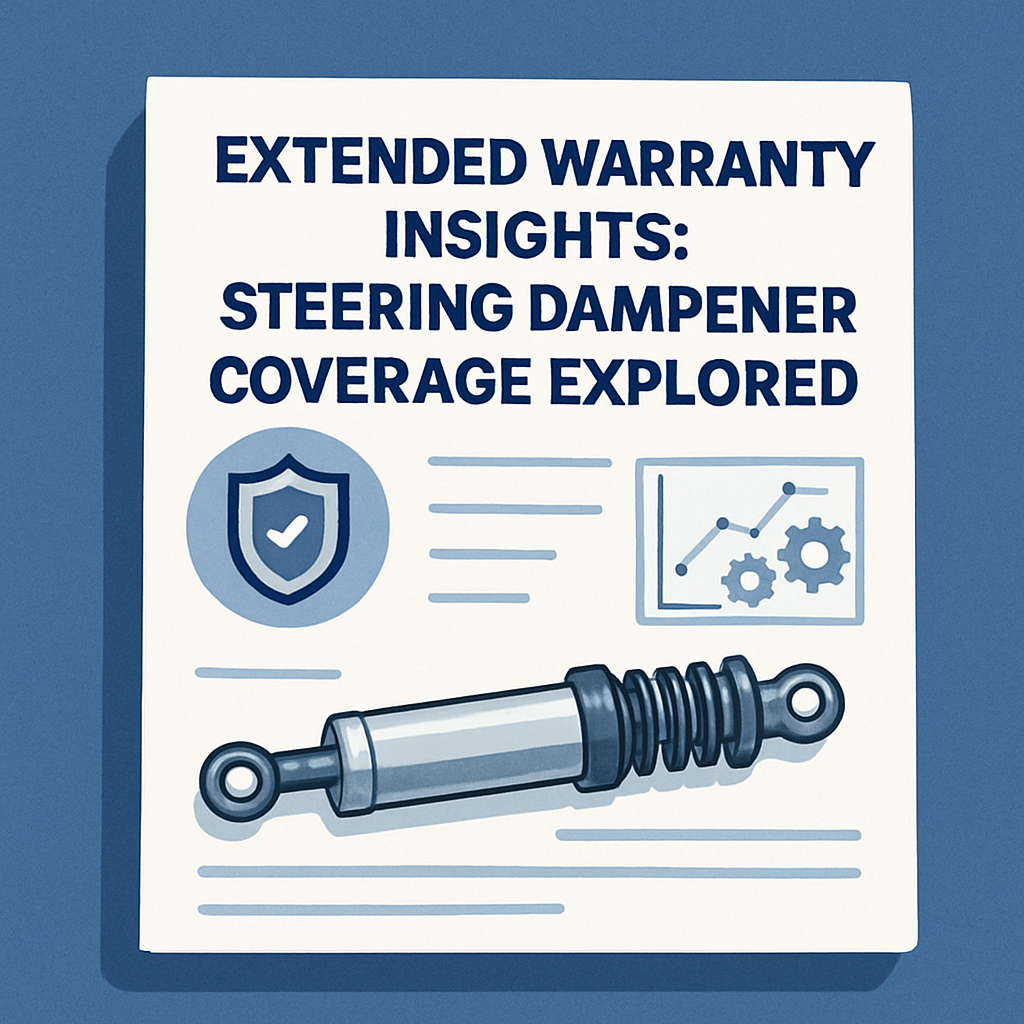 “Extended Warranty Insights: Steering Dampener Coverage Explored” Extended warranty coverage for steering dampeners explored with technical insights.