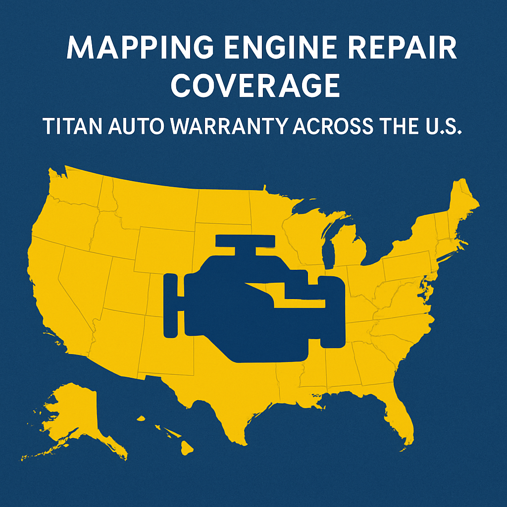 Understanding Engine Repair Coverage in the United States: Your Guide to Titan Auto Warranty Options and State Availability