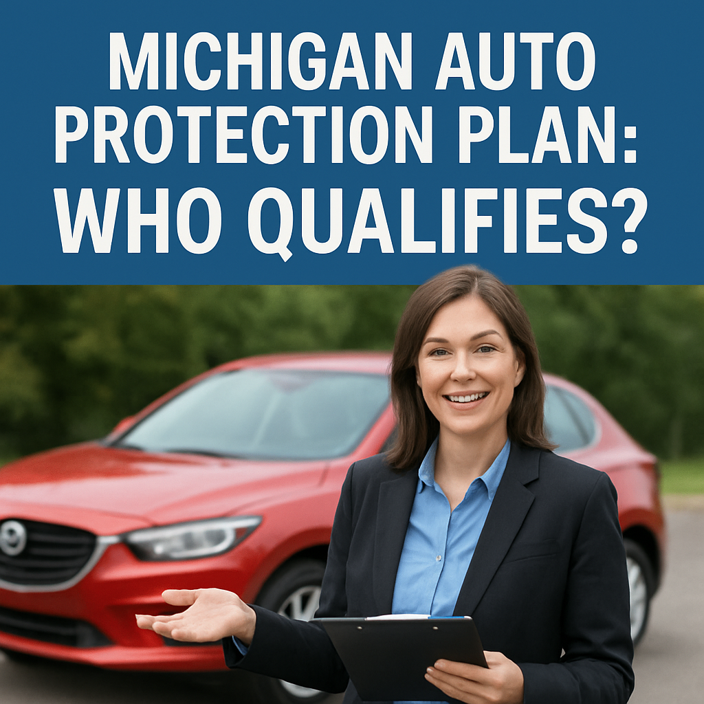Michigan auto protection plan benefits and eligibility explained in a friendly, easy-to-understand way.