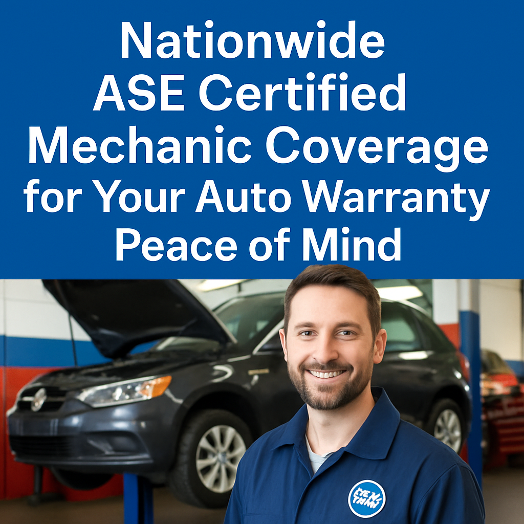 Get Peace of Mind with Titan Auto Warranty’s ASE Certified Mechanic Coverage Nationwide