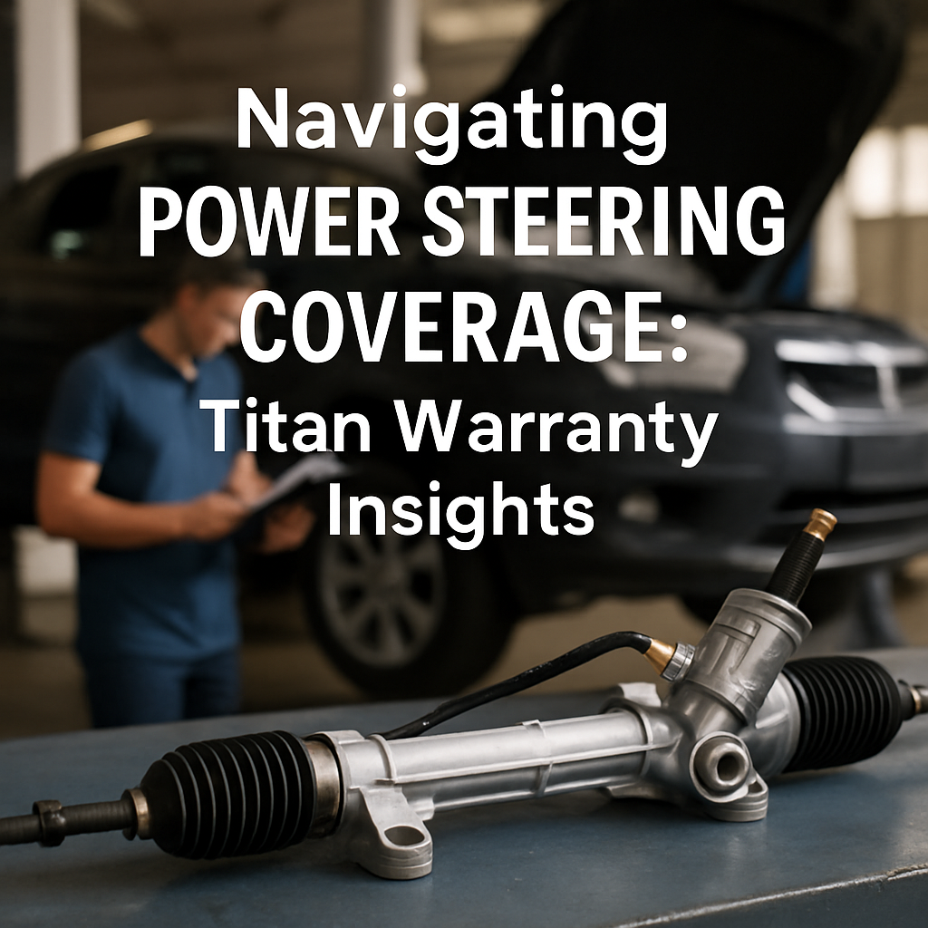 Understanding Extended Warranty Coverage for Power Steering Replacement: A Guide for Titan Auto Warranty Shoppers