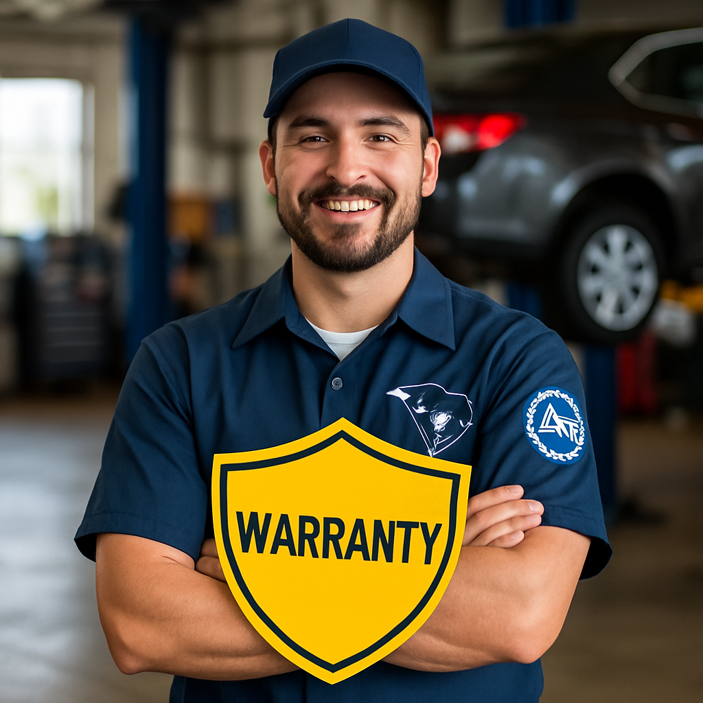 ASE certified mechanic in South Carolina offering reliable service backed by a solid warranty.