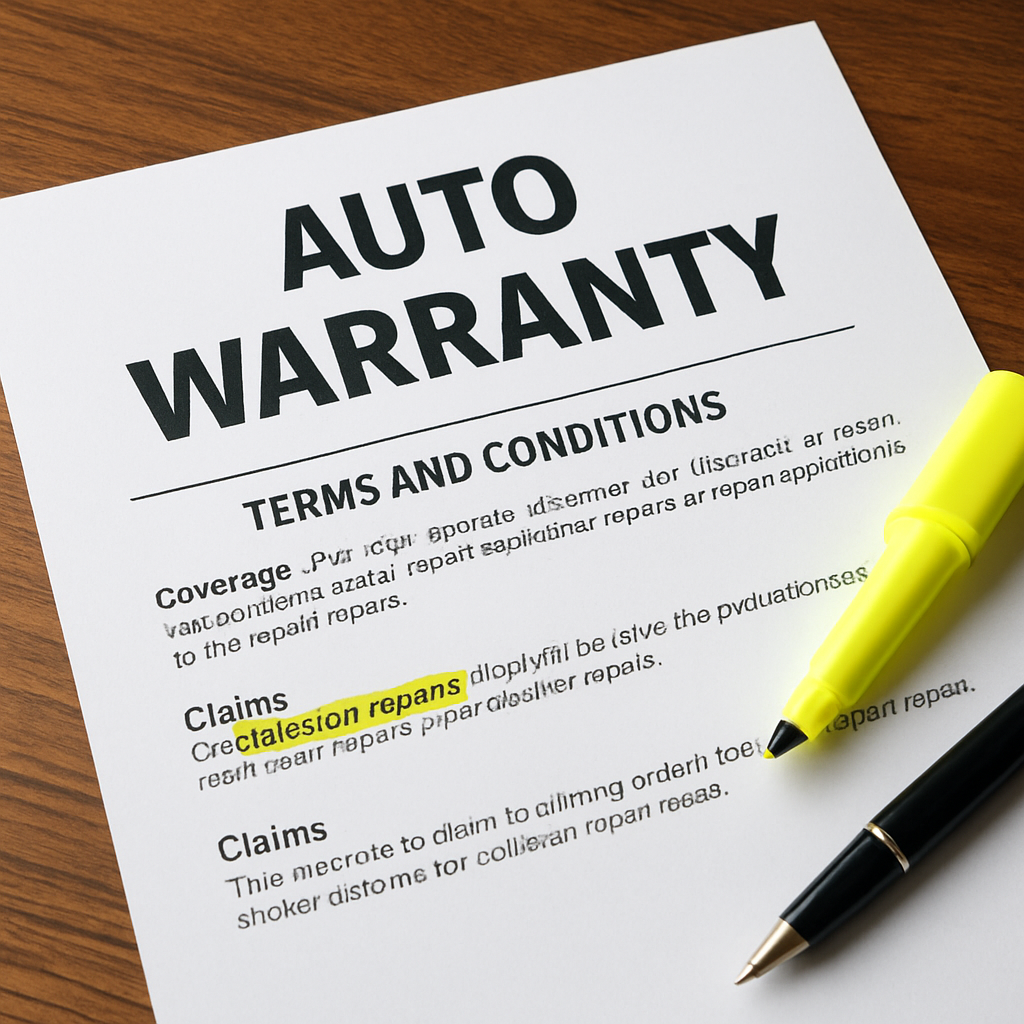 Understanding Auto Warranties: Collision Repair Coverage Explained
