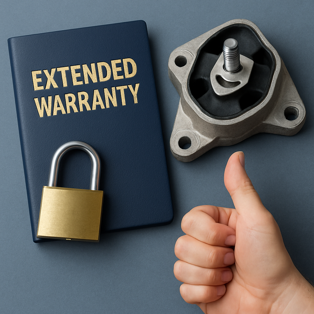“Unlocking Coverage: Transmission Mounts Under Extended Warranty” Extended warranty coverage for transmission mounts with a positive outlook.